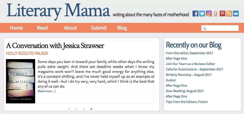 Interview with Jessica Strawser for Literary Mama